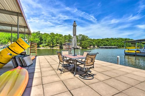 Sunrise Beach Casa | Waterfront Home with 3 Decks on Lake of the Ozarks!
