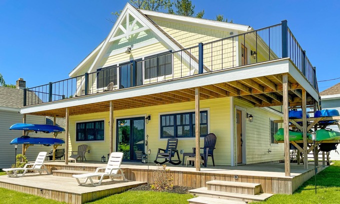 Sylvan Beach Casa | Waterfront Lake House, 2nd Floor, Boat Dock