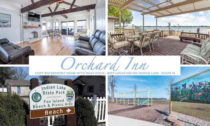 Lakeview Casa | WATERFRONT❤️Orchard Inn❤️Walk 2 Beach/Park/Rentals
