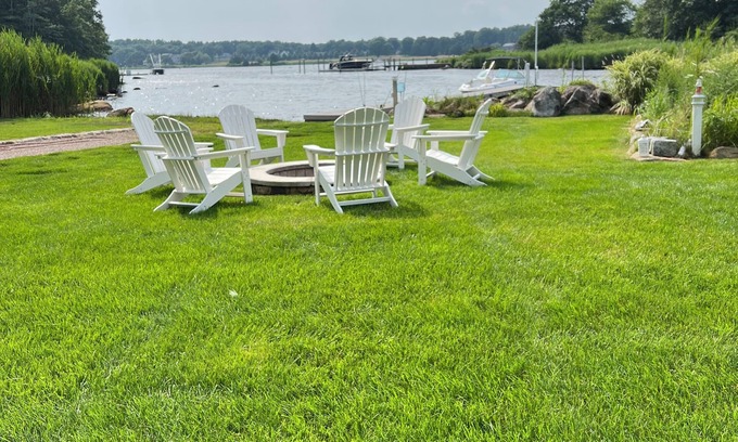 Westerly Cabaña | Waterfront Pool Cottage Watch Hill Misquamicut Westerly Beaches