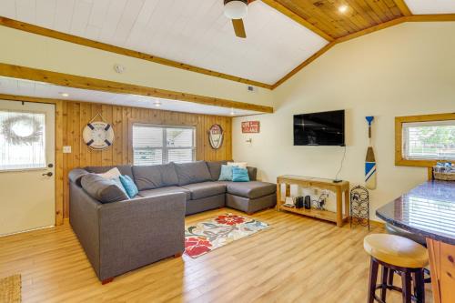 Port Clinton Casa | Waterfront Port Clinton Cottage with Fire Pit!