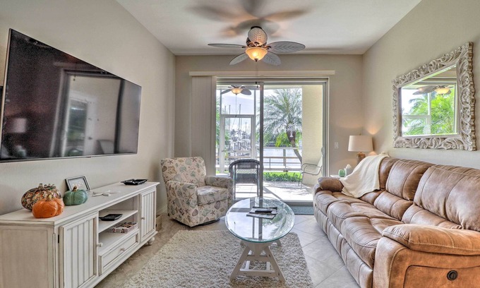 Burnt Store Marina Condominio | Waterfront Punta Gorda Condo w/ Pool Access!