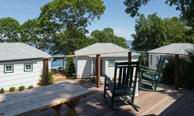 Shelter Island Heights Casa | Waterfront Retreat with Heated Pool, Spa & Seasonal Water Sports