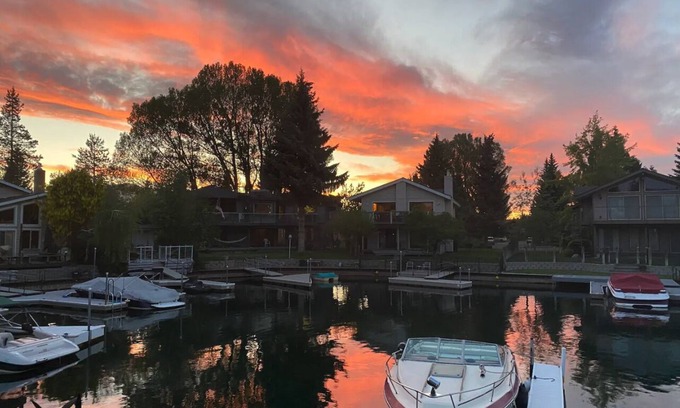 Tahoe Keys Casa | Waterfront South Lake Tahoe Home with Private Dock
