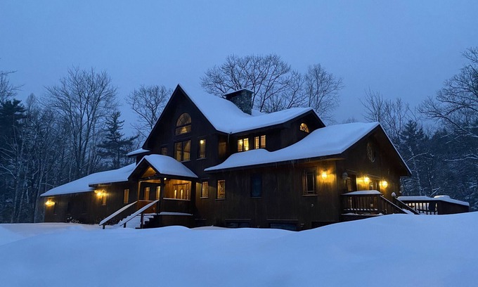 Carrabassett Valley Casa | Waterfront Sugarloaf Estate Pool, Hot Tub 7000sqft 3-story