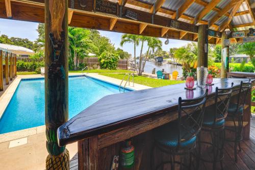 Florida Ridge Casa | Waterfront Vero Beach Home with Pool and Boat Dock!