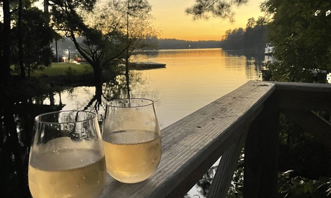 Chapin Casa | Waterfront w/Private Dock, Sunsets, Fire pit, Kayaks, Floats, Fishing on cove