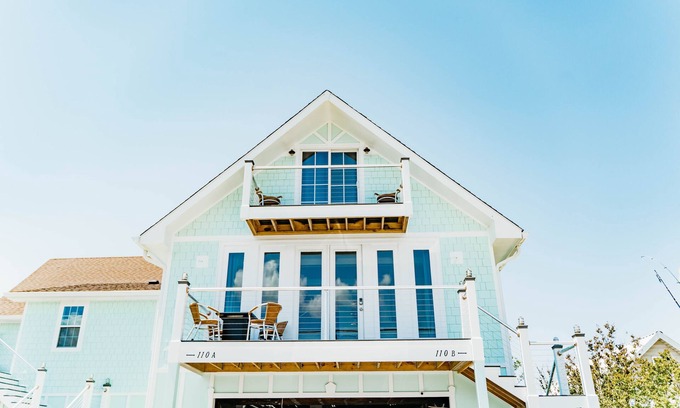 Morehead City Condominio | Waterfront with spectacular views, peaceful and private duplex, fishermens dream
