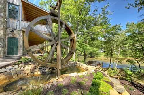 East Ellijay Casa | Waterwheel on the Cartecay