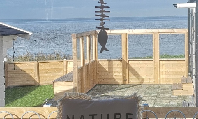 Westerland Chalet De Esquí | Watten-Blick-Huisje -view of the Wadden Sea (UNESCO World Heritage Site)