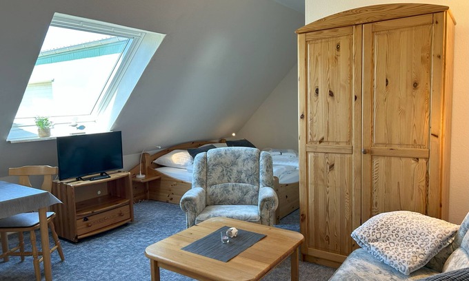 Friedrichskoog Apartamento | Apartamento 3 - Ferienhof Bock con conexión Wi-Fi