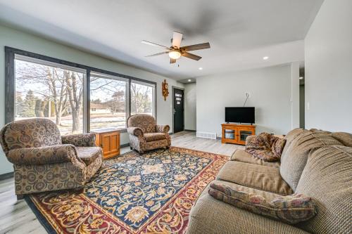 Rib Mountain Casa | Wausau Home with Yard 1 Mi to Granite Peak Ski Area