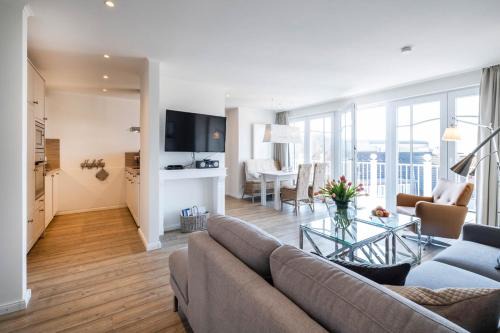 Busum Apartamento | Weisse Villa Apartment 3 3 Sonnendeck