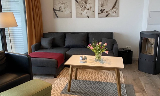 Plau am See Apartamento | Weisses Haus Plau - Apartamento con vista al lago - SUITE (EC)