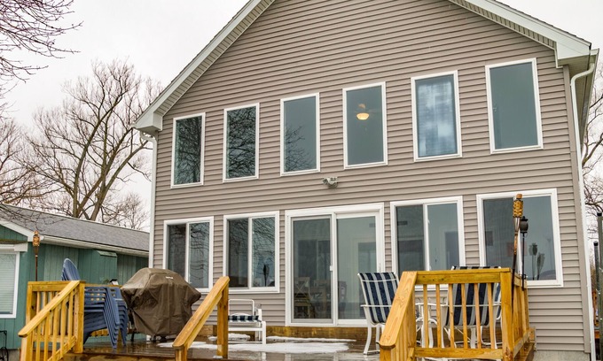 Seneca Falls Casa | Nueva casa frente al lago en Cayuga Wine Trail
