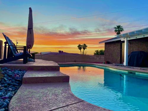 Lake Havasu City Casa | Welcome to Casa Azul Havasu, Resort Style Backyard with Pool Spa