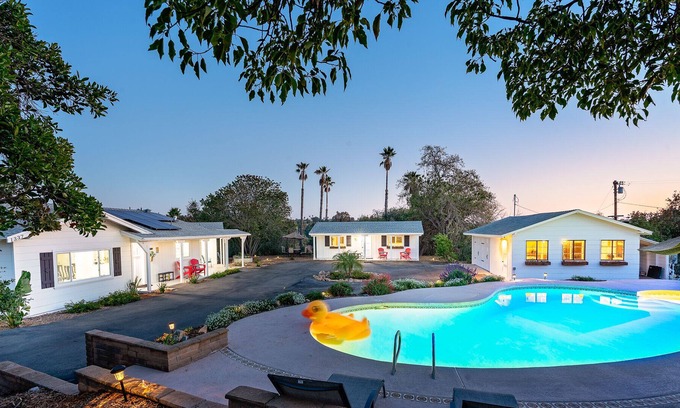 Fallbrook Villa | Welcome to The Gathering Place, a charming country villa!