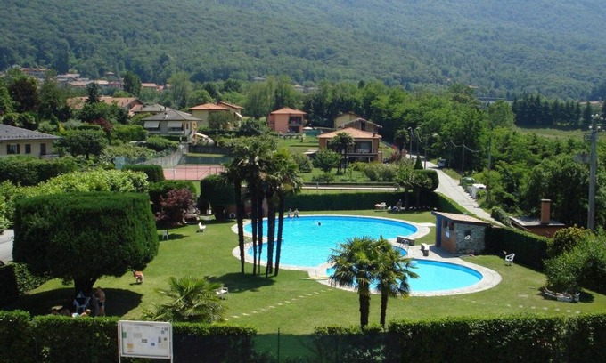 Brezzo di Bedero Apartamento | Buen mantenimiento de 3 dormitorios terraza con una vista fantástica del lago