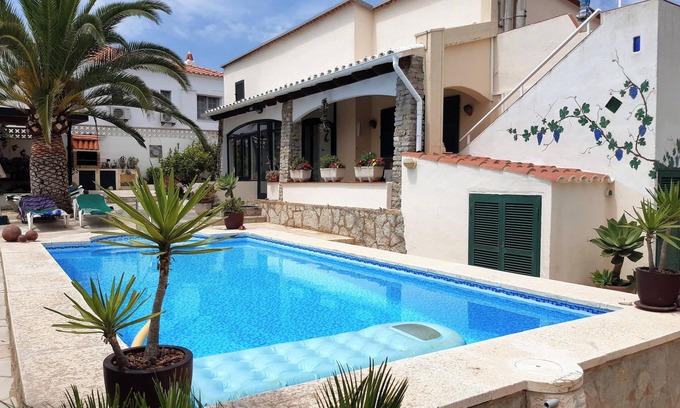 Cala en Porter Casa | Casa con piscina, jardín y vistas al entorno herrrliche bien mantenido.
