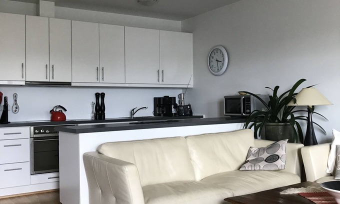 Vesturbær Apartamento | Bien organizado apartamento, ubicación perfecta cerca del puerto.