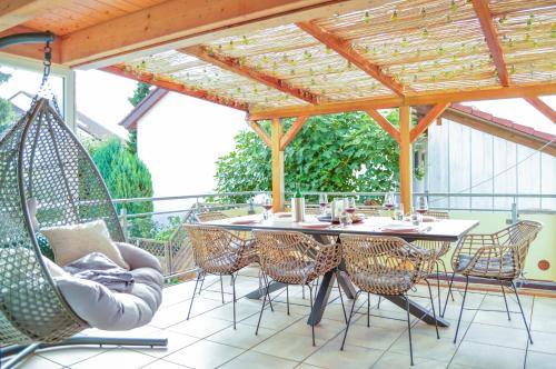 Markdorf Apartamento | Wellness & Fun am Bodensee - mit Pool, Kino, Tischkicker und Terrasse
