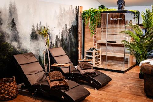 Ahlen Casa | Wellness Suite mit Whirlpool und Sauna