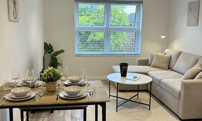 Welwyn Garden City Apartamento | Apartamento-Confortable-Baño Privado-Vista a la Calle