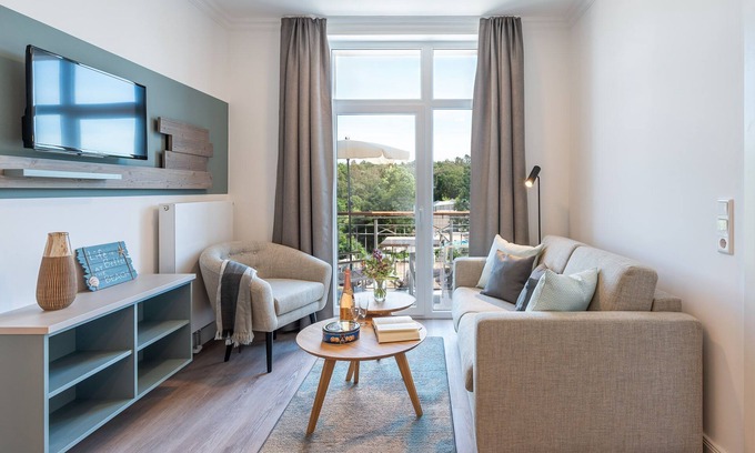 Ostseebad Kuhlungsborn Apartamento | Westside Arthotel Apartment 104 - Apartment 104