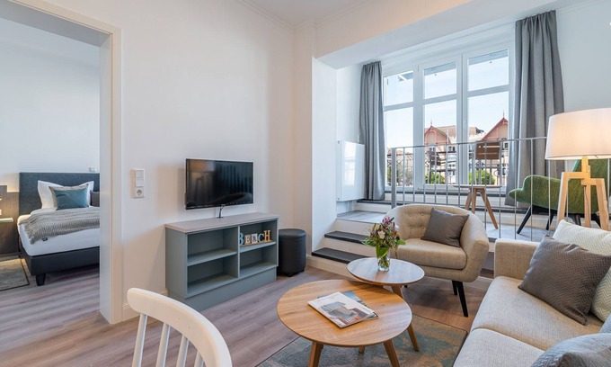 Ostseebad Kuhlungsborn Apartamento | Westside Arthotel Apartment 103 - Apartment 103