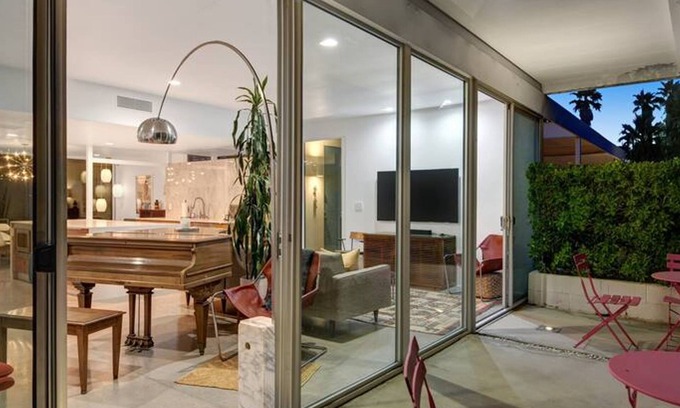 Racquet Club Estates Casa | Wexler Steel House 4 - Pool Spa and Grand Piano