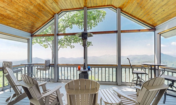 Sapphire Cabaña | Whale of a View! Two Great 2 bedroom homes with Incredible Views in Sapphire NC