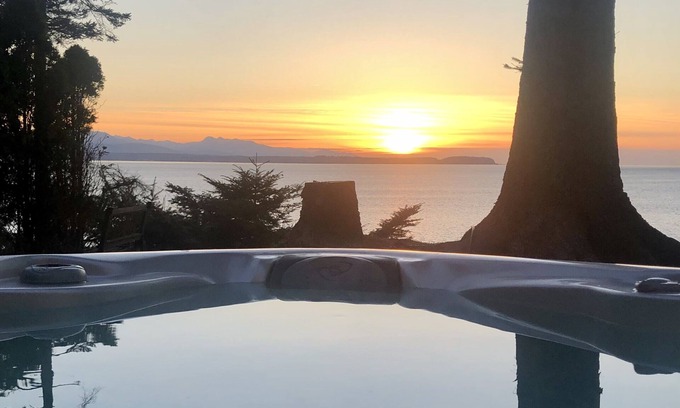 Coupeville Cabina | Cabina frente al mar de la isla de Whidbey! Las mejores puestas de sol en el lado oeste! $ 175 ESPECIALES !!