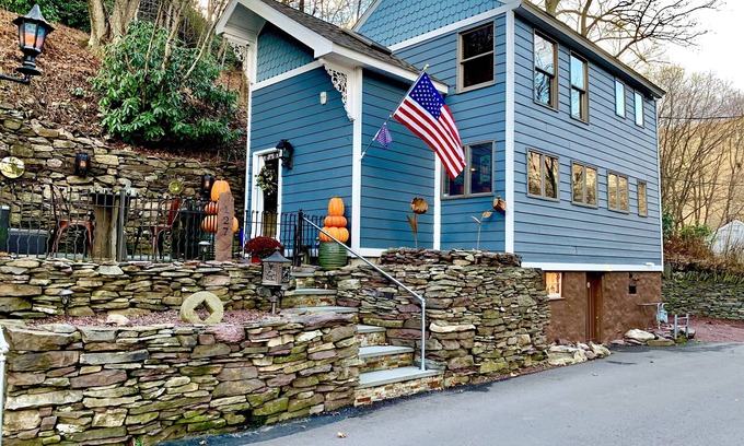 Ashfield Casa | Whimsical Home on Quiet High Street, in Historic Downtown.