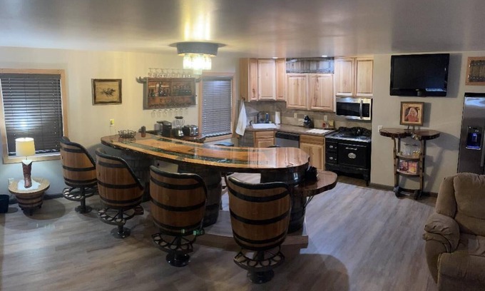 Sunrise Beach Casa | Whiskey Barrel Bunkhouse
