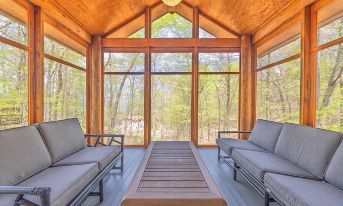Covert Cabaña | Whispering Hills- pet friendly cabin with lake access