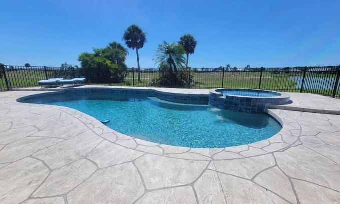 Pebble Beach Casa | Whispering Palms - Private heated pool and hot tub