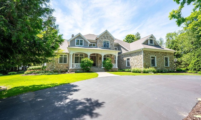 Egg Harbor Casa | White Cliff Water Front Home, ¡el mejor del condado de Door!
