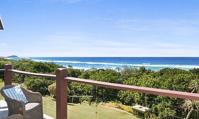 Hastings Point Apartamento | OLAS BLANCAS 6 - VISTAS AL MAR DESDE EL BALCÓN FRENTE A LA PLAYA
