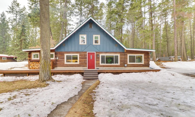 Flathead County Casa | Whitefish Vacation Rental w/ Sauna!