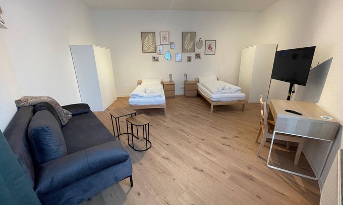 Gerthe-Zentrum Apartamento | WhiteWood apartment incl. WiFi