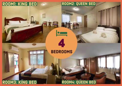 Bangkok Yai Apartamento | Whole House - 4Bedrooms - Experience Local Life