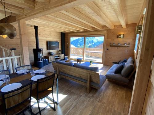 La Toussuire Villa | WHYMPER Chalet mitoyen proche pistes avec vue panoramique