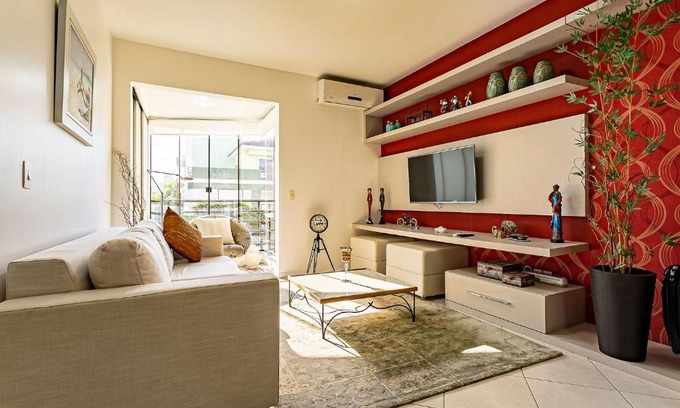 Jurere Apartamento | WI-FI 200MB | Churrasqueira na Sacada #JA10
