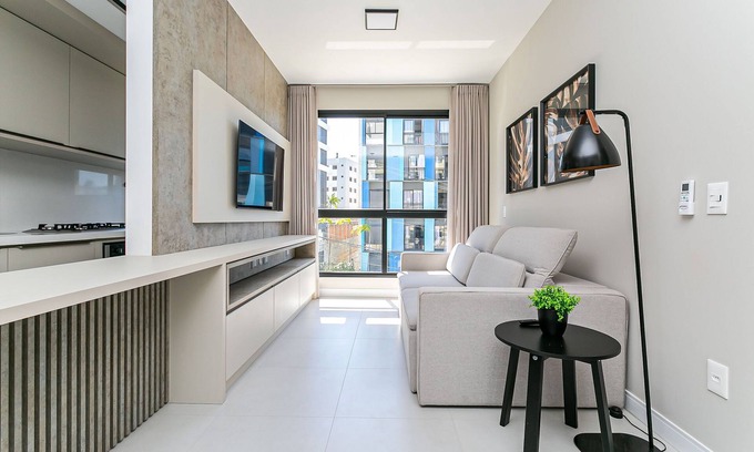 Carvoeira Apartamento | WI-FI 300MB | 400m from UFSC #CARV01