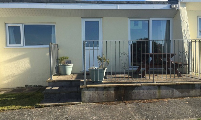 Widemouth Bay Chalet De Esquí | Las olas boca ancha vacaciones Chalet