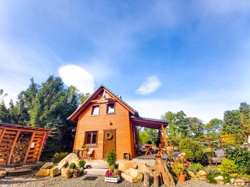 Janowice Wielkie Cabina | Wierzbowy Jar - Natura Spokój Sauna Kominek Karkonosze