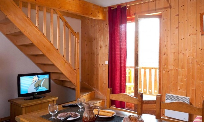 Saint-Sorlin-d'Arves Apartamento | Wifi, fitness, piscina, parking, 50-70m², Saint Sorlin d'Arves