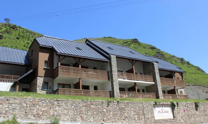 La Mongie Apartamento | Wifi, 300m from ski slopes, fitness, swimming pool, terrace, tv, ski locker, 32m², Barèges/La Mongie