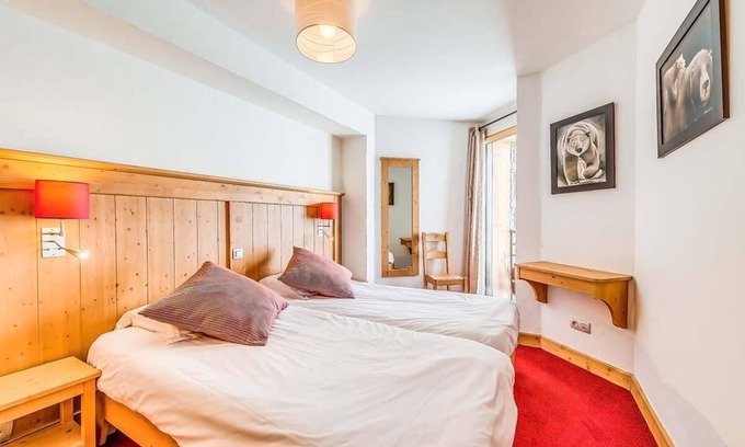 Les Almes Apartamento | Wifi, 4.o piso, balcón, tv, local para esquís, 80m², Tignes