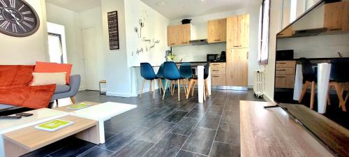 Brive-la-Gaillarde Casa | Wifi Clim Garage Jardin BBQ Cosy House